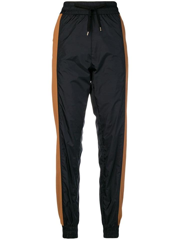 Nº21 Two-tone Track Pants - Black