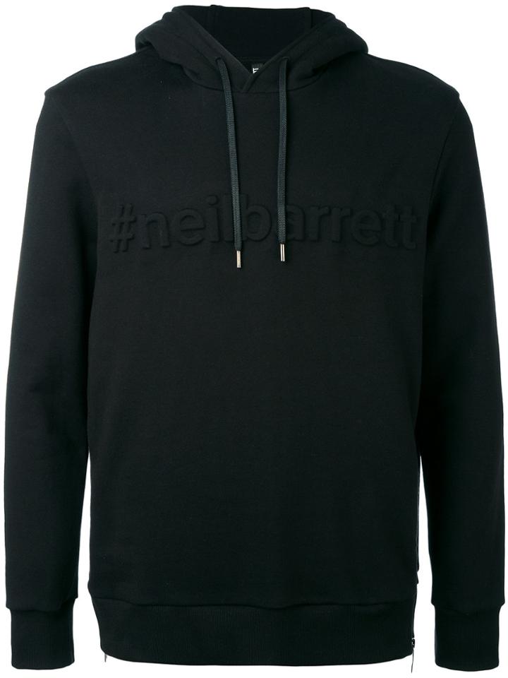 Neil Barrett Embossed Sweatshirt - Black