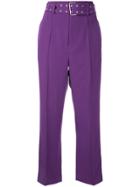 Haider Ackermann Piping Detail High Waisted Trousers - Black