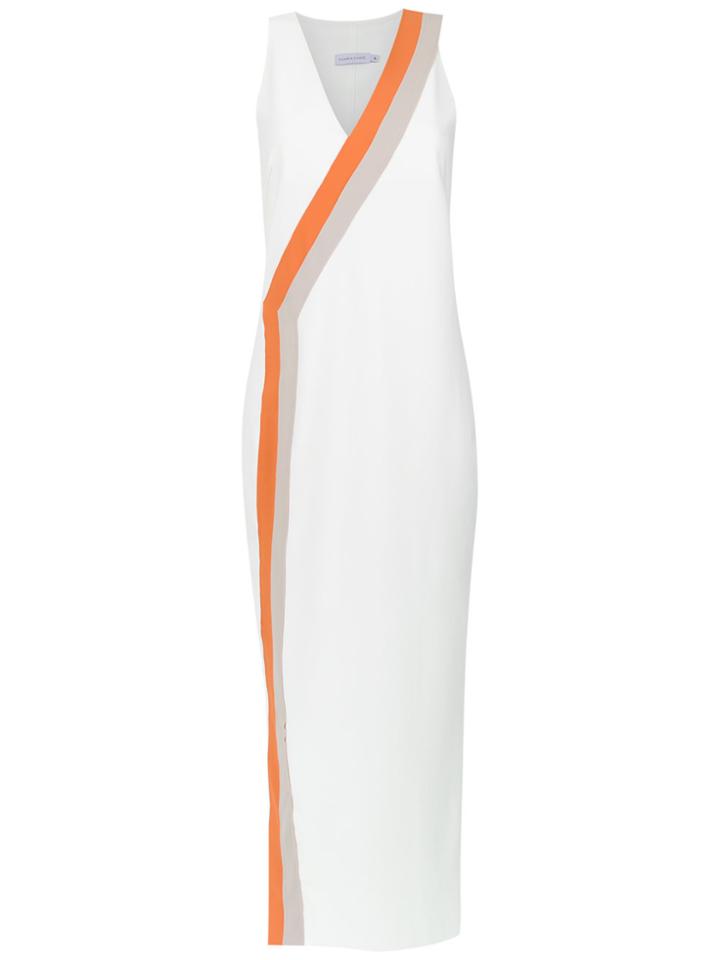 Mara Mac Straight Dress - White