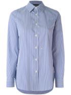 Dsquared2 Striped Shirt, Women's, Size: 42, Blue, Cotton/nylon/spandex/elastane