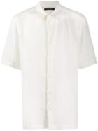 Issey Miyake Men Wrinkle Effect Shirt - White