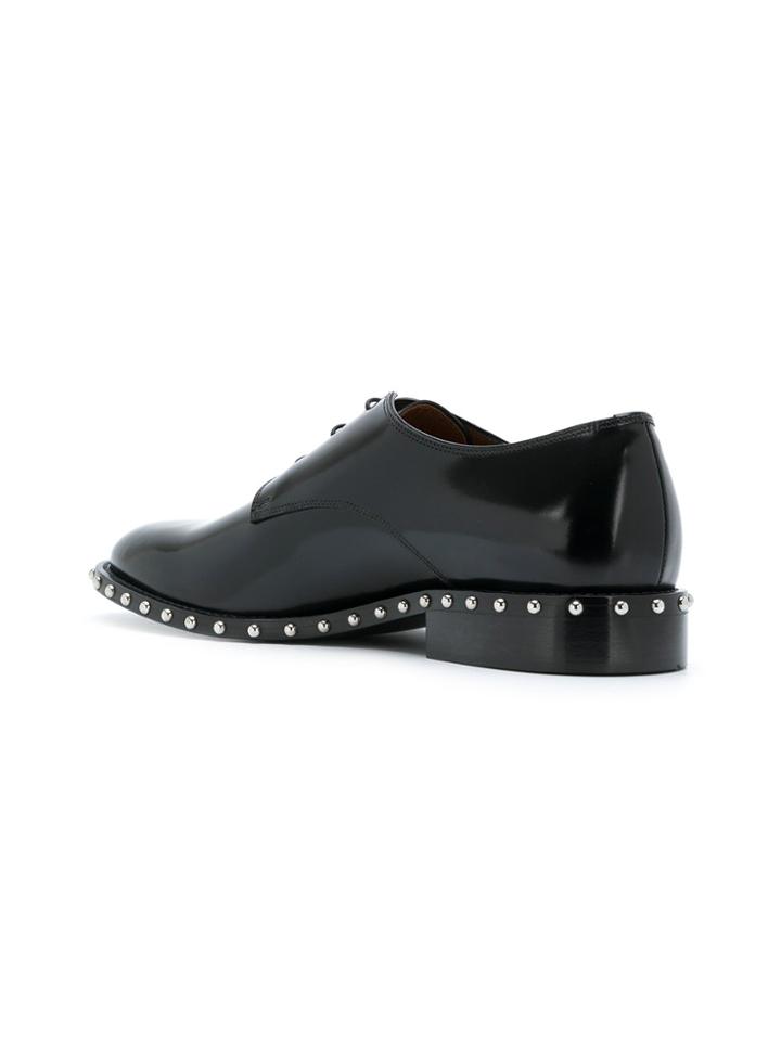 Givenchy Studded Cruz Derby Shoes - Black