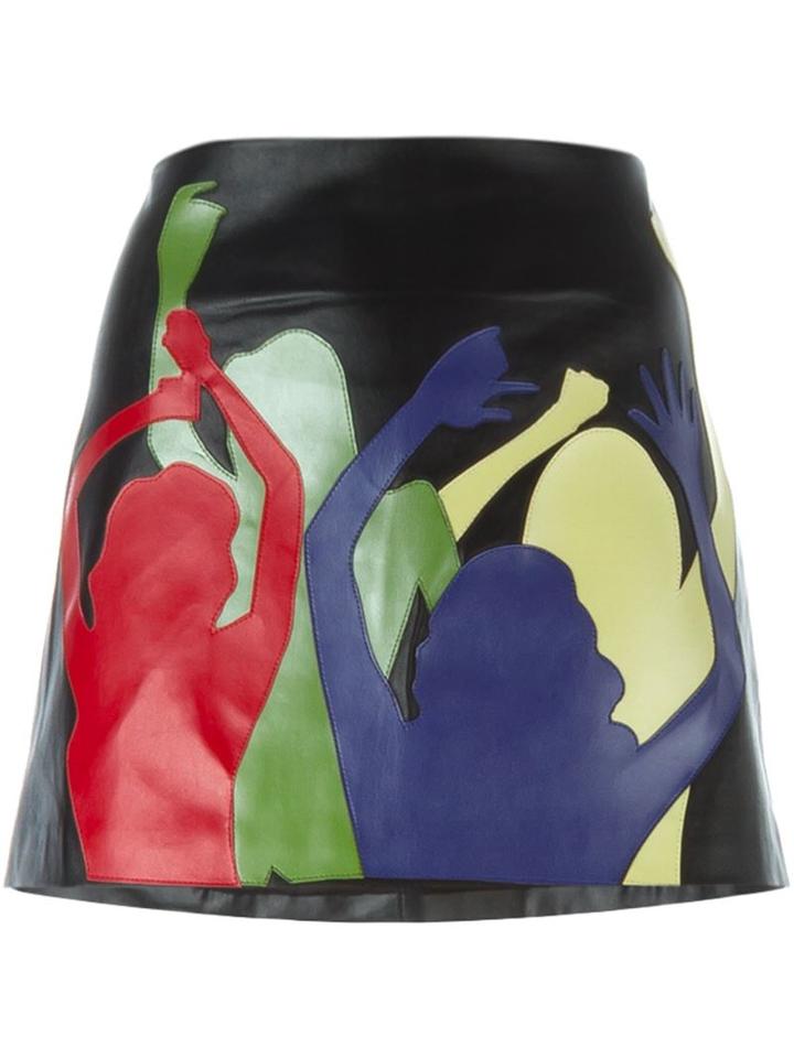 Au Jour Le Jour Dancing Silhouettes Skirt