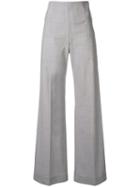 Taylor Outline Joust High-waisted Trousers - Grey