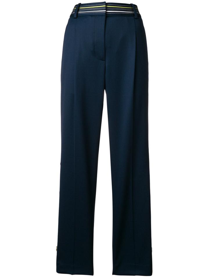 Peter Pilotto Side Stripe Trousers - Blue