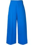 Stefano De Lellis Double-layer Palazzo Pants - Black