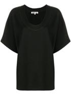 Mcq Alexander Mcqueen Side Logo Stripe T-shirt - Black