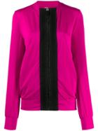 No Ka' Oi Two-tone Track Jacket - Pink