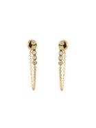 Ileana Makri Diamond Chain Earrings