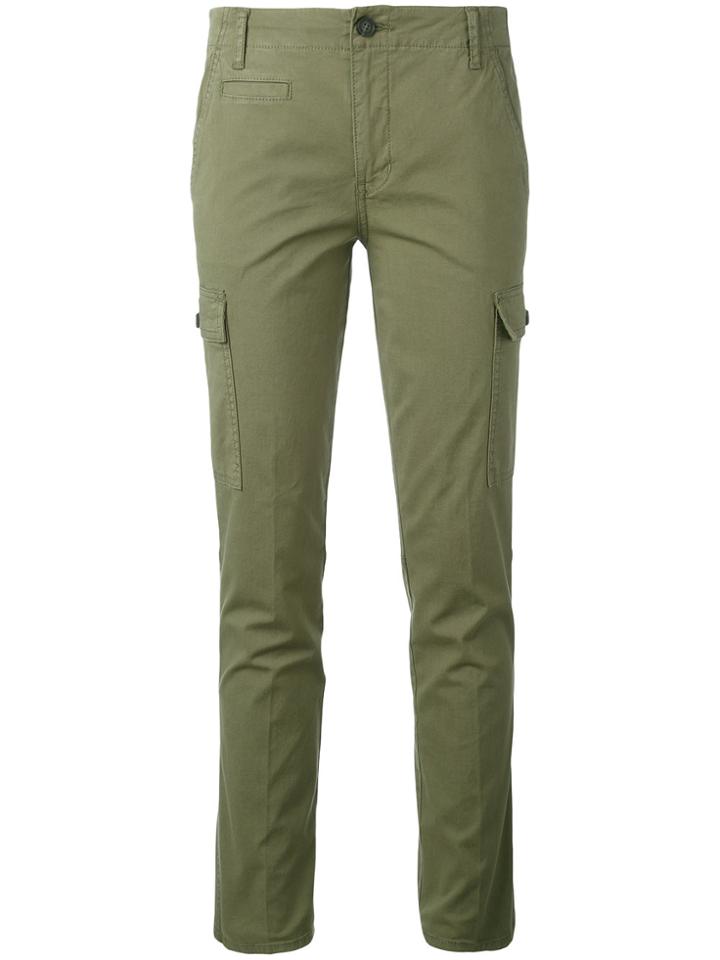 Tory Burch Sierra Chino Trousers - Green