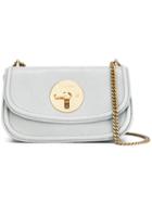 See By Chloé Lois Crossbody Bag, Grey, Sheep Skin/shearling/cotton