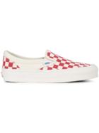 Vans Vault Og Slip-on Lx Sneakers - Red