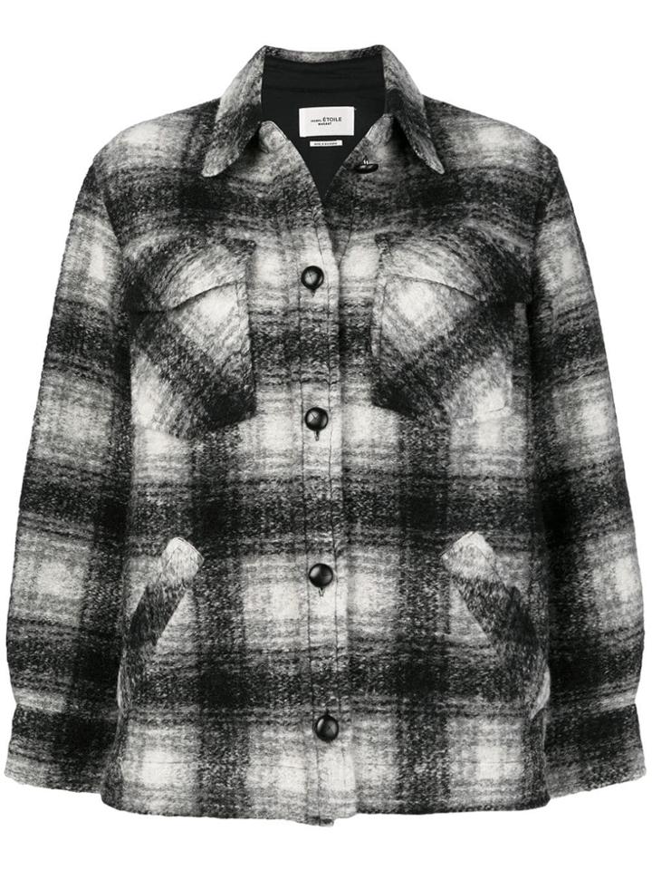 Isabel Marant Étoile Plaid Jacket - Grey