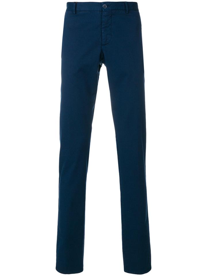 Etro Straight-leg Chinos - Blue