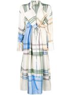 Ports 1961 Oversized Checked Coat - Neutrals