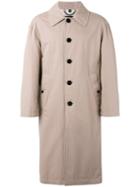 Burberry Drop Shoulder Trench Coat, Men's, Size: Medium, Nude/neutrals, Cotton/viscose/cupro