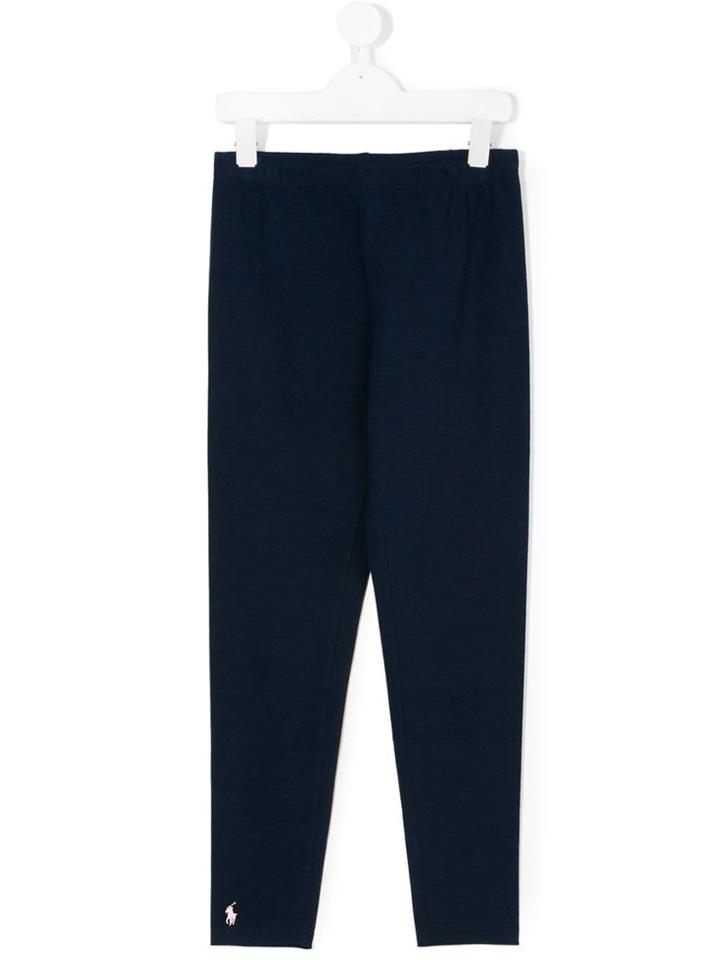 Ralph Lauren Kids Logo Leggings - Blue