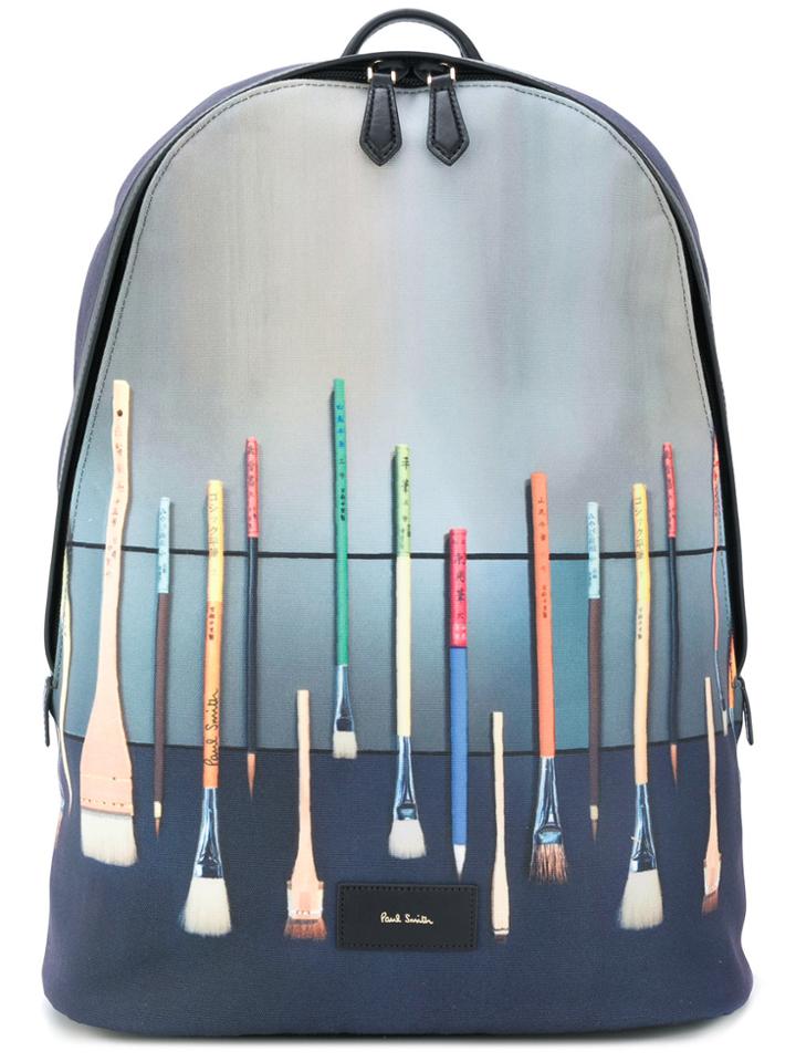Paul Smith Paint Brush Backapck - Multicolour