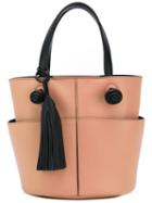 Tod's - Mini Bucket Shoulder Bag - Women - Calf Leather - One Size, Pink/purple, Calf Leather