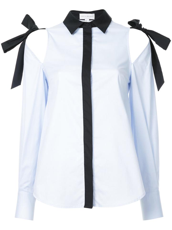 Rebecca Vallance Sebastiano Tie Sleeve Shirt - Blue