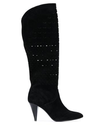 Aldo Castagna Isabel Calf Boots - Black