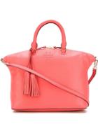 Tory Burch Tote Bag With Fringe Detail And Detachable Shoulder Strap