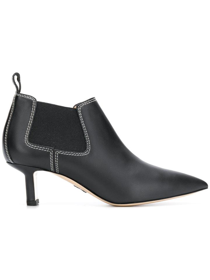 Paul Andrew Ana Ankle Boots - Black