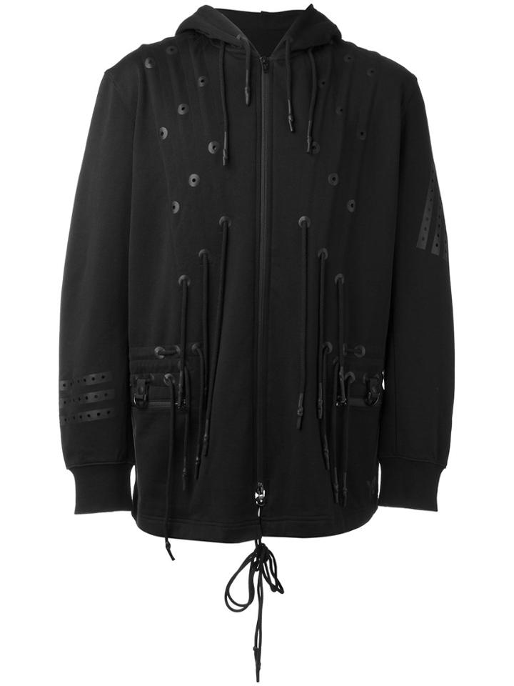 Y-3 Strings Hoodie - Black