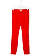 Armani Junior Casual Trousers - Red