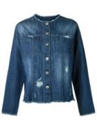 Uma Raquel Davidowicz Denim Jacket, Women's, Size: 44, Blue, Cotton