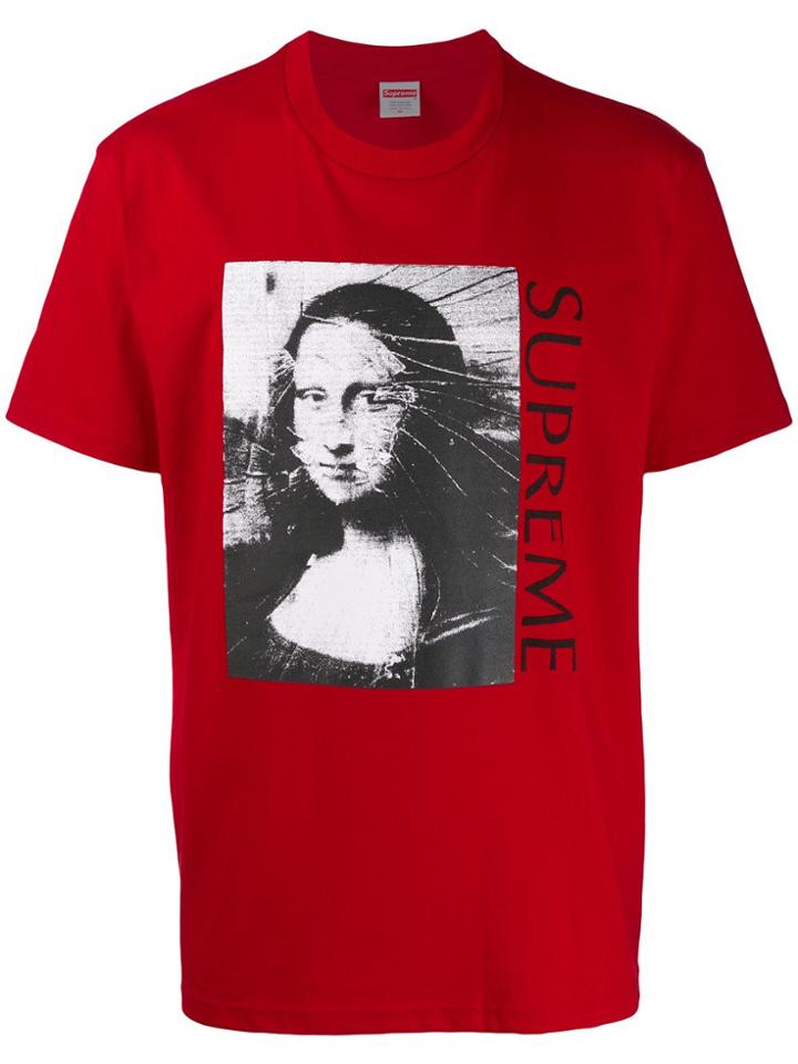 Supreme Mona Lisa T-shirt - Red