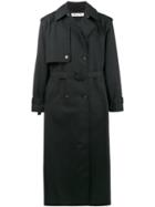 Martine Rose Detachable Zip Sleeve Trench Coat - Blue