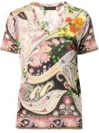 Etro Multi-print T-shirt - Multicolour