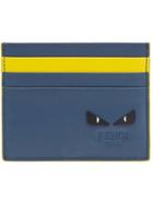 Fendi Bag Bugs Contrast Cardholder - Blue