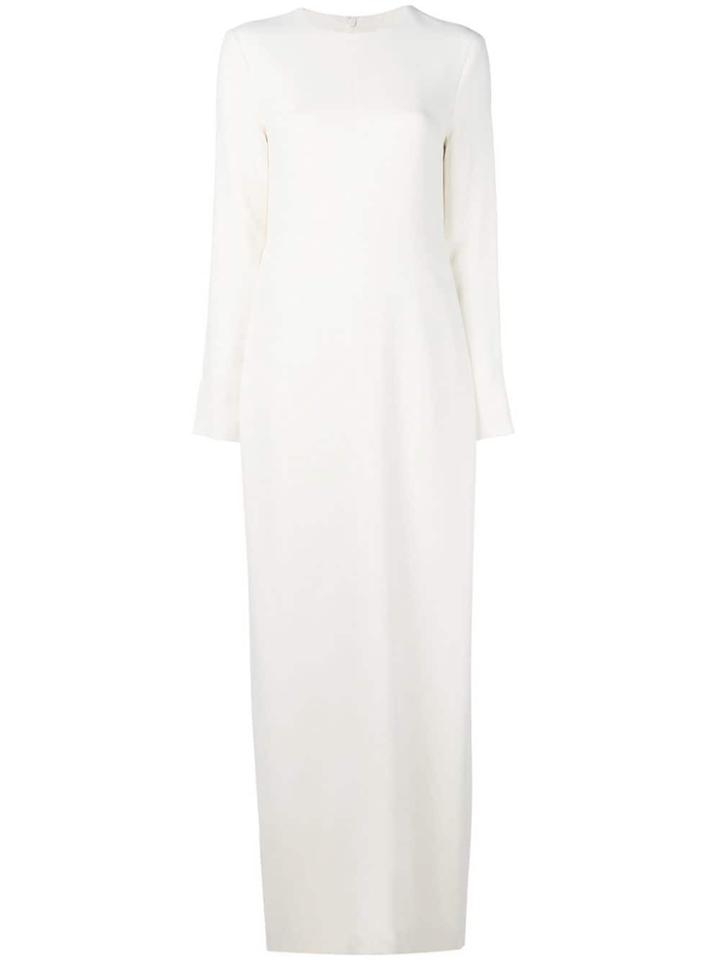 The Row Plain Maxi Dress - White