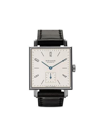 Nomos Tetra 29mm - White, Silver-plated