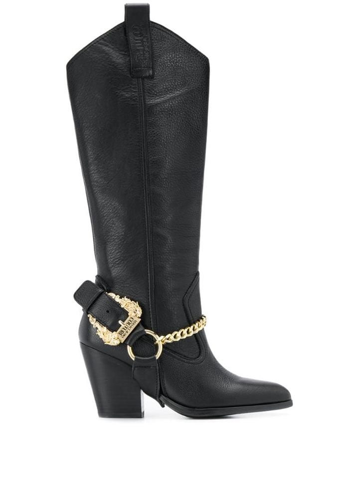 Versace Jeans Couture Ranch Boots - Black