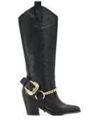Versace Jeans Couture Ranch Boots - Black