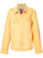 Adaptation Loose Fit Denim Jacket - Yellow & Orange