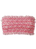 Tory Burch Costa Print Bandeau - Red