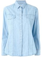 Each X Other - Buttoned Shirt - Women - Cotton - M, Blue, Cotton