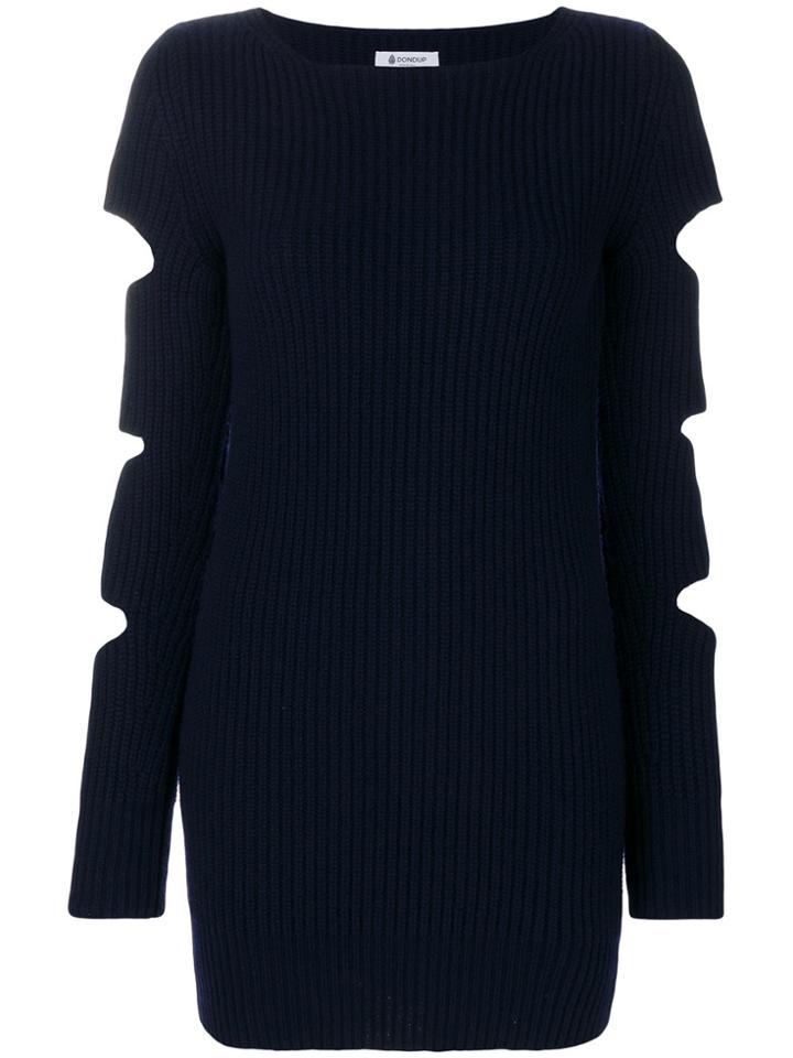 Dondup Cut Out Detail Jumper - Blue