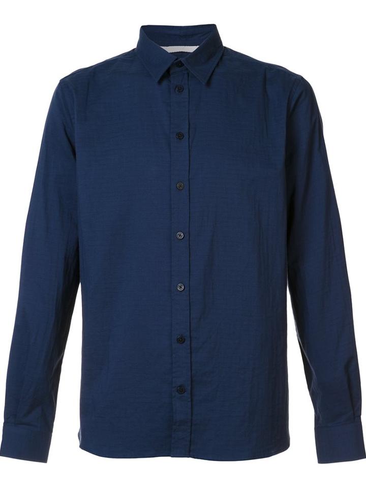 Norse Projects Classic Shirt, Men's, Size: Medium, Blue, Cotton