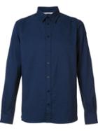 Norse Projects Classic Shirt, Men's, Size: Medium, Blue, Cotton