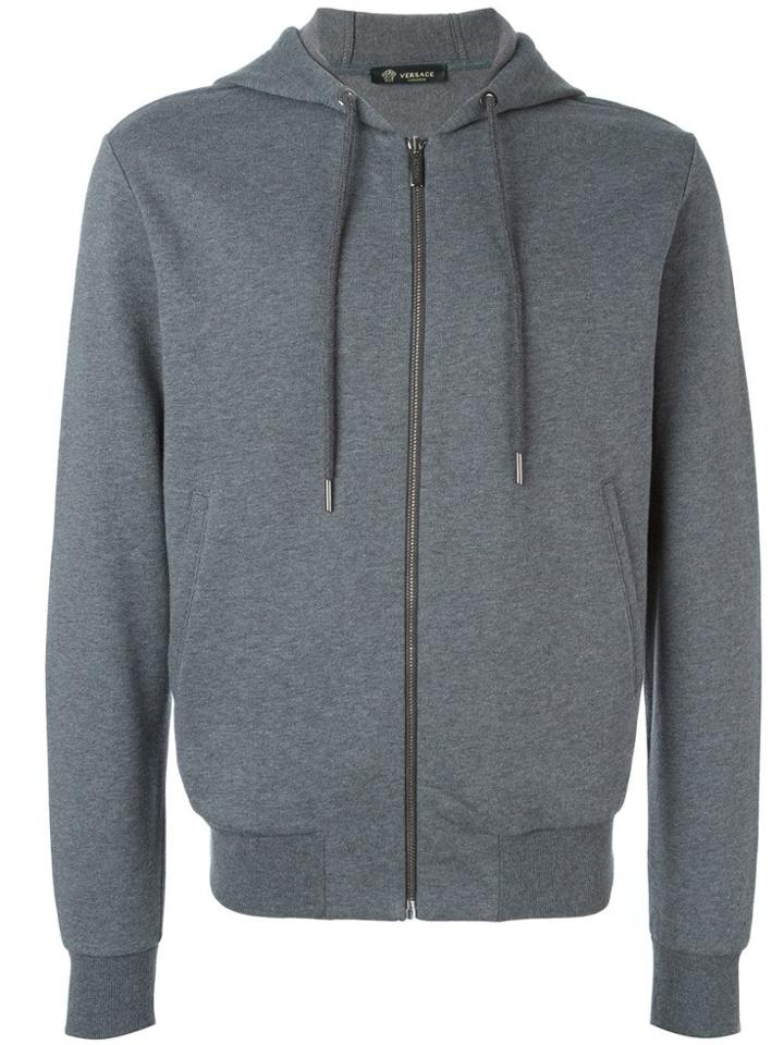 Versace 'versace Gym' Hoodie - Grey