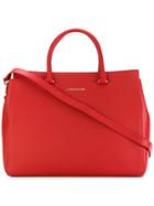 Lancaster - Top Handles Shoulder Bag - Women - Leather - One Size, Red, Leather