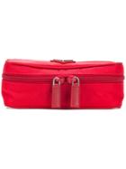 Prada Long Nylon Purse - Red