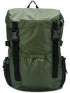Cabane De Zucca Front Buckle Backpack - Green