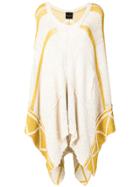 Roberto Collina Oversized Striped Long Sweater - Nude & Neutrals